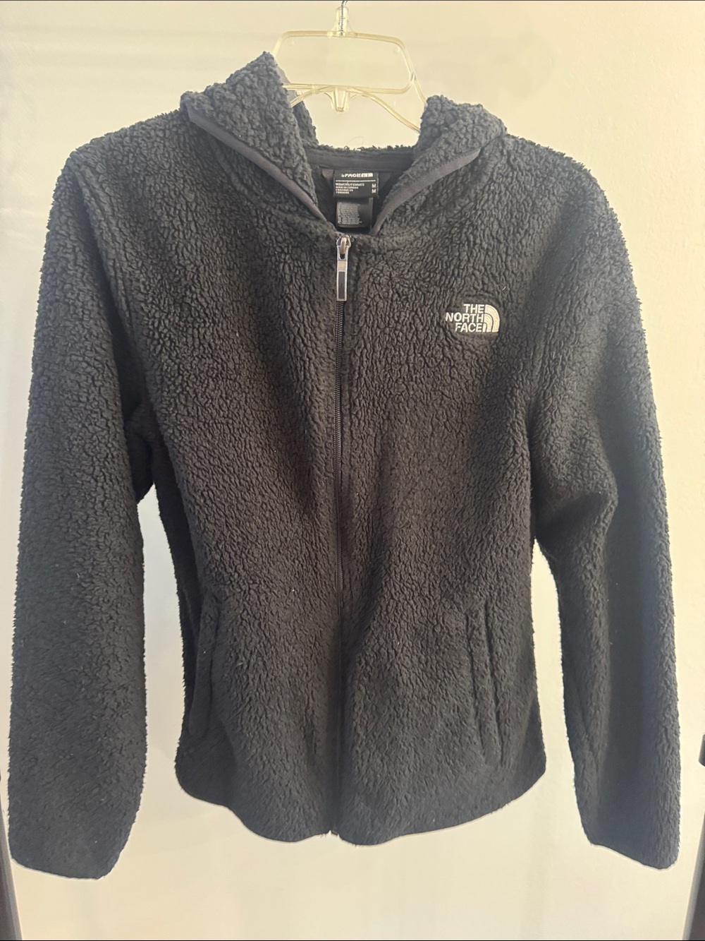 The North Face Black Sherpa Zip Hoodie